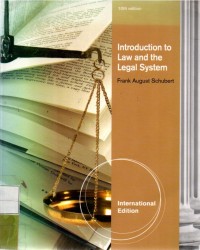 Intrduction to Law and the Legal System