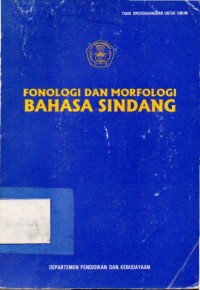 Fonologi dan Morfologi Bahasa Sindang