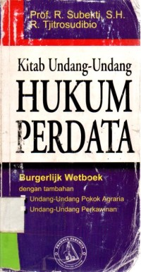 Kitab Undang-Undang Hukum Perdata