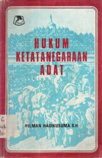 Hukum Ketatanegaraan Adat