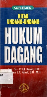 Kitab undang-Undang Hukum Dagang