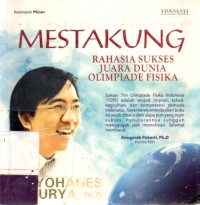 In Inspirational Book Mestakung ; Rahasia Sukses Juara Dunia.........