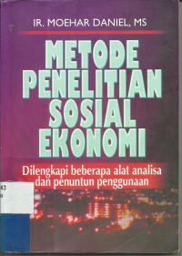 Image of Metode Penelitian Sosial Ekonomi
