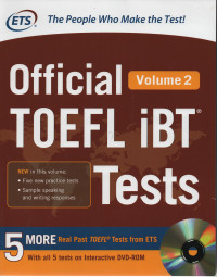 Image of Official TOEFL iBT Test Vol. 2