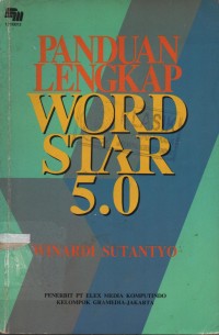 Image of Panduan Lengkap Word Star 5.0