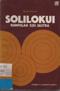 Image of Solilokui : Kumpulan Esei Sastra